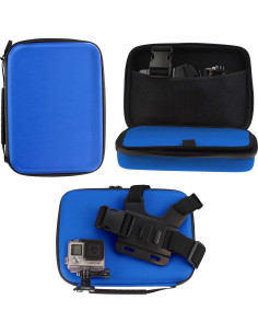 Kit de Accesorios para Cámara de Acción Navitech 9 en 1 Azul 2