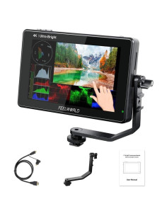 Monitor de Campo FEELWORLD LUT7 7" 4K 1920x1200 Táctil 2200nit