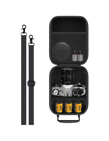 Funda de Almacenamiento HESPLUS para Canon AE-1 y Rebel 2000 - Negra