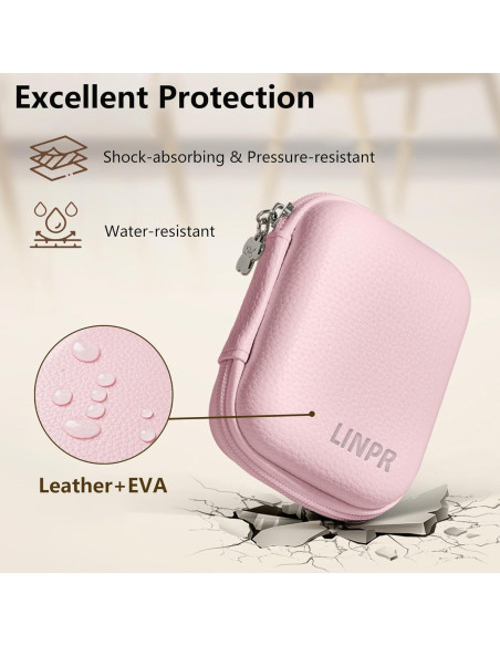 Funda de Cámara Digital Linpr Rosa para KODAK PIXPRO y Canon