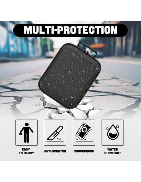 Funda de Almacenamiento HESPLUS para Canon AE-1 y Rebel 2000 - Negra