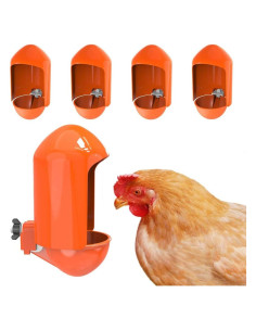 Tazas de Agua Automáticas Labodey para Aves 5 Paquete