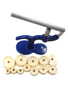Prensa de Caja de Reloj Driak con 12 Troqueles 25-40mm