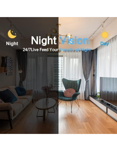 Cámara Oculta Reloj DAIFAC 1080P HD WiFi Detección Movimiento