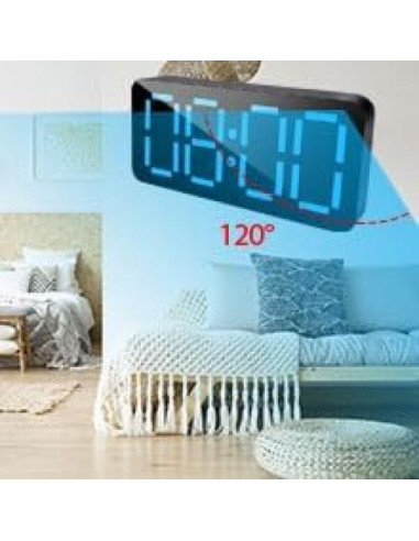 Cámara Oculta Reloj DAIFAC 1080P HD WiFi Detección Movimiento