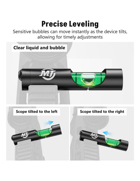 Nivel de Burbuja para Mira MidTen de Aluminio 18g