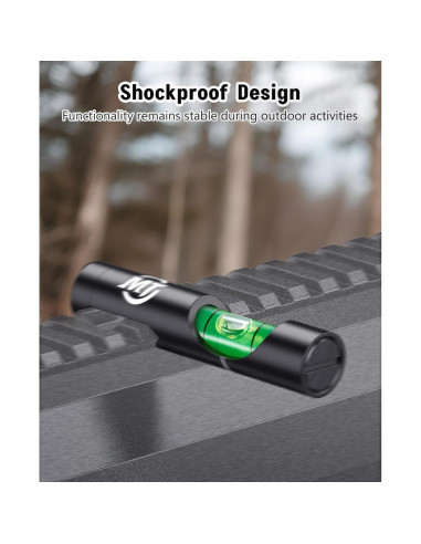 Nivel de Burbuja para Mira MidTen de Aluminio 18g