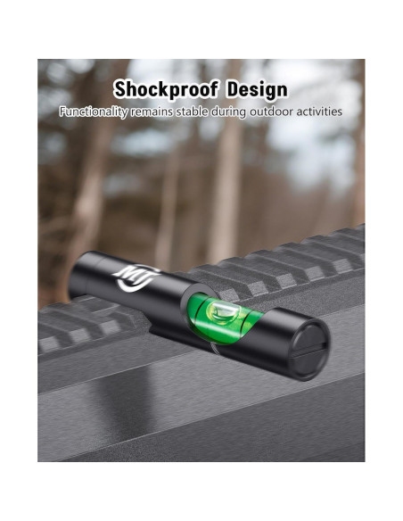 Nivel de Burbuja para Mira MidTen de Aluminio 18g