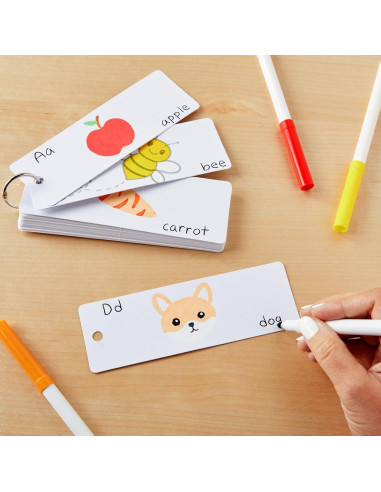 Paquete de 300 Marcadores de Libros Blancos Juvale 15.24x5.08 cm