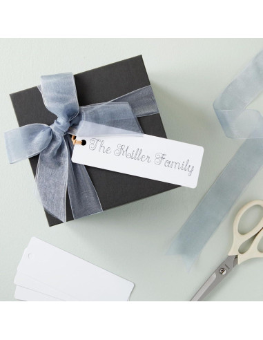 Paquete de 300 Marcadores de Libros Blancos Juvale 15.24x5.08 cm