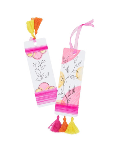 Paquete de 300 Marcadores de Libros Blancos Juvale 15.24x5.08 cm