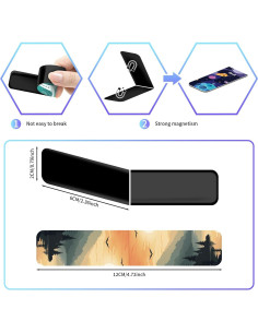 48 Marcadores Magnéticos LUAVIARU - Clips de Página Coloridos 2