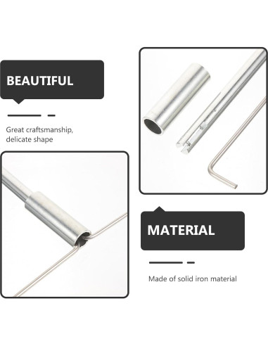 DOITOOL Varilla de Revolver para Máquina de Palomitas de Maíz