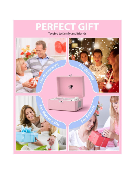 Reproductor de CD Bluetooth DANFI AUDIO DF-003 Rosa