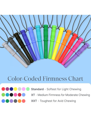 Collar Masticable ARK Bite Saber Rojo - Sensorial Grado Médico