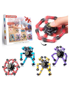 Juguetes Antiestrés Transformables Stuffed Spinner 002 - 4 Pcs