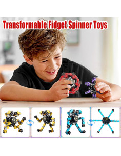 Juguetes Antiestrés Transformables Stuffed Spinner 002 - 4 Pcs 2