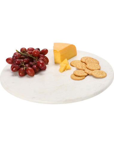 Lazy Susan de Mármol Blanco Creative Co-Op 35.56 cm