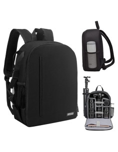 Mochila para Cámara CADeN D6 Profesional Impermeable 28x14.9x38cm