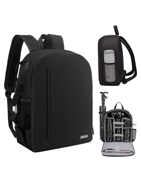 Mochila para Cámara CADeN D6 Profesional Impermeable 28x14.9x38cm