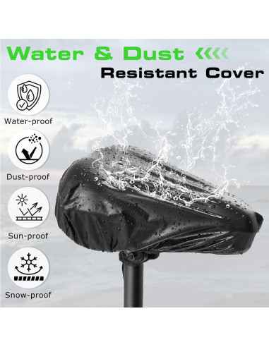 Cojín de Asiento de Bicicleta Zacro ZBS02 Acolchado de Gel