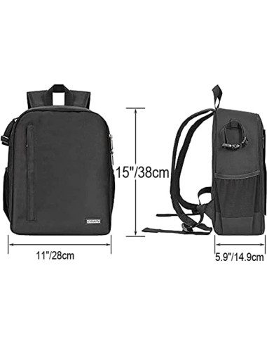 Mochila para Cámara CADeN D6 Profesional Impermeable 28x14.9x38cm