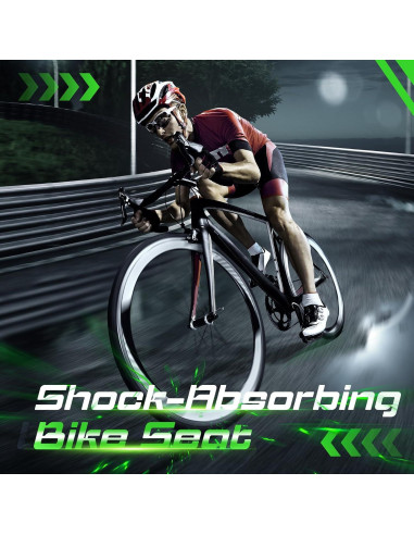 Cojín de Asiento de Bicicleta Zacro ZBS02 Acolchado de Gel
