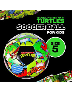 Balón de Fútbol Capelli Sport TMNT Tamaño 5 para Niños 2