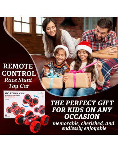 Coche de Control Remoto RC Doble Lado 360 LED Shantou