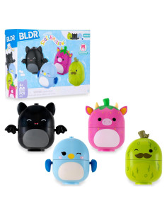 Figura Construible BLDR Squishmallows - 4 Piezas 5.08 cm