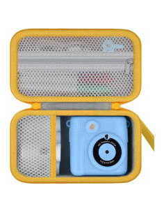 Funda Dura Azul para Cámara Instantánea Niños Baval