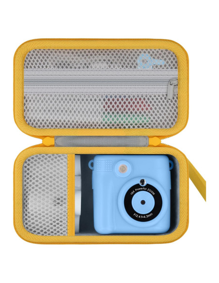 Funda Dura Azul para Cámara Instantánea Niños Baval