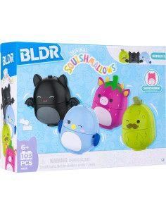 Figura Construible BLDR Squishmallows - 4 Piezas 5.08 cm 2