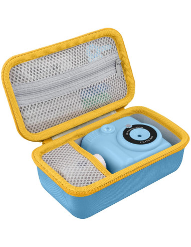 Funda Dura Azul para Cámara Instantánea Niños Baval