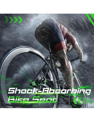 Cojín de Asiento de Bicicleta Zacro ZBS02 Acolchado de Gel