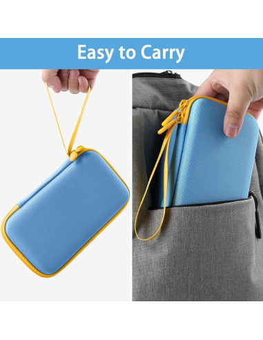 Funda Dura Azul para Cámara Instantánea Niños Baval