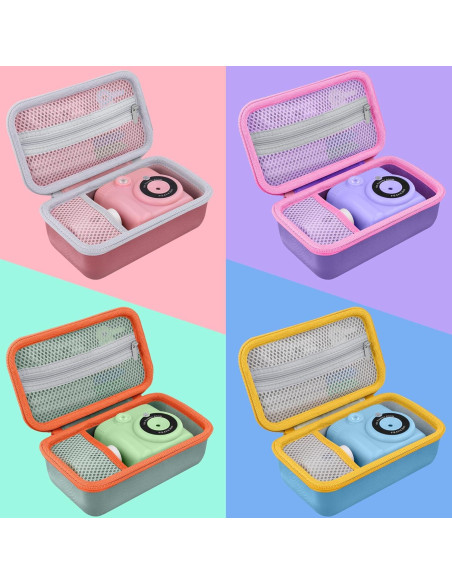 Funda Dura Azul para Cámara Instantánea Niños Baval