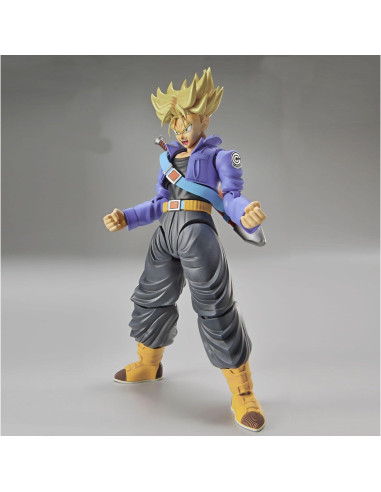 Figura Dragon Ball Super Saiyan Trunks y Vegeta Bandai 10 cm