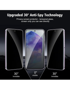 Protector de Pantalla Privado CYYAGE para Samsung Galaxy A55 2+2 2