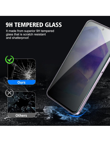 Protector de Pantalla Privado CYYAGE para Samsung Galaxy A55 2+2