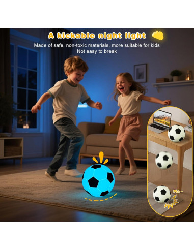 Luz Nocturna de Silicona Fútbol CY-25-02 13 cm Recargable