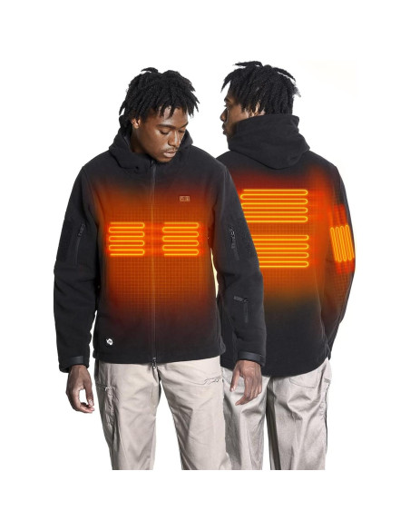 Chaqueta Calentada ANTÁRTICA GEAR 12V Forro Polar Unisex