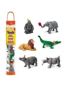 Conjunto de 6 Figuras de Animales de Fiesta Safari Ltd.