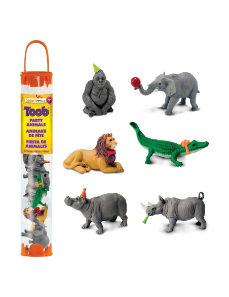 Conjunto de 6 Figuras de Animales de Fiesta Safari Ltd.