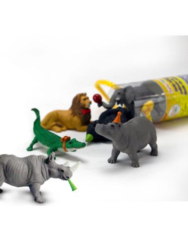 Conjunto de 6 Figuras de Animales de Fiesta Safari Ltd.