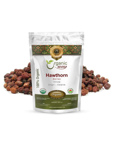 Berries de Espino Secas Enteras Orgánicas 113.4 g - Vegan