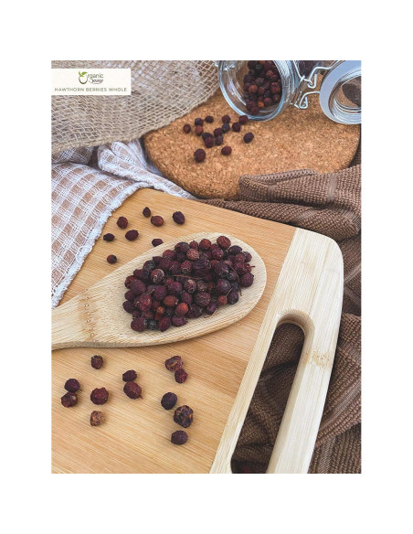 Berries de Espino Secas Enteras Orgánicas 113.4 g - Vegan