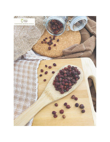 Berries de Espino Secas Enteras Orgánicas 113.4 g - Vegan