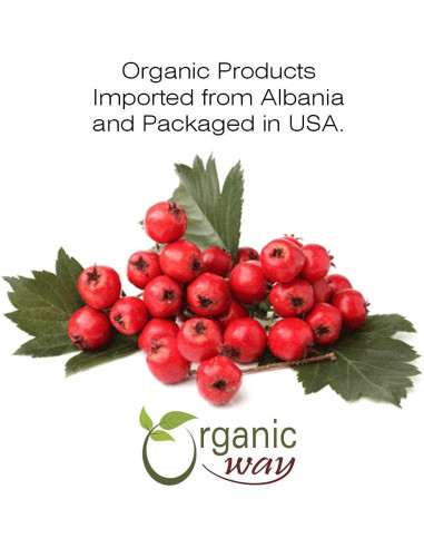 Berries de Espino Secas Enteras Orgánicas 113.4 g - Vegan