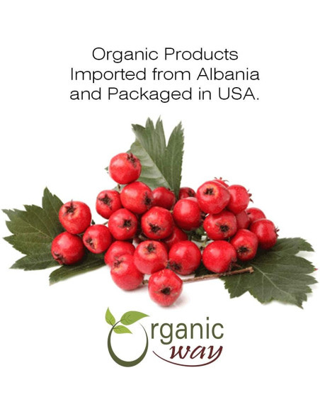 Berries de Espino Secas Enteras Orgánicas 113.4 g - Vegan